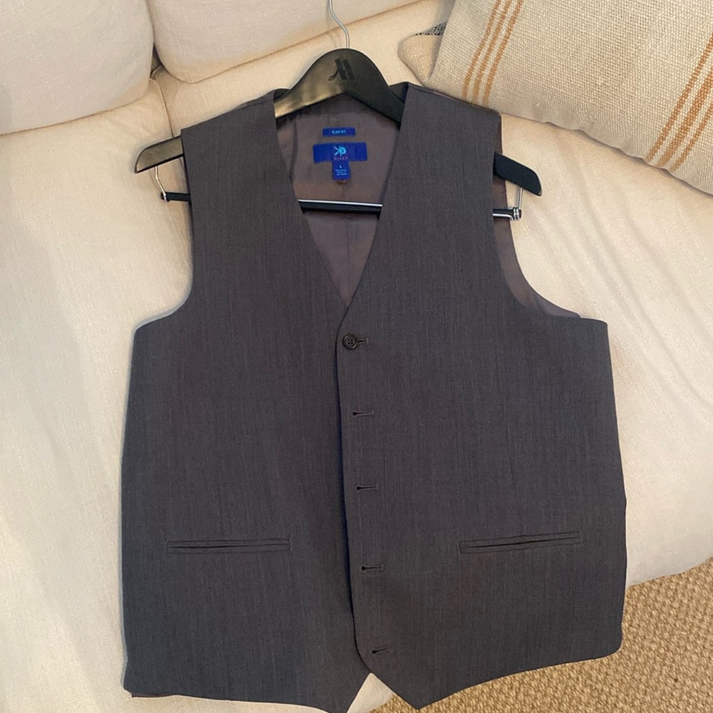 LARGE SUIT VEST